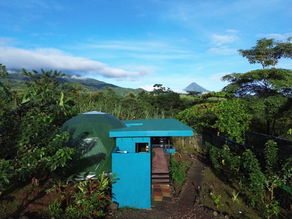 fortuna glamping deluxeglamping in la fortuna costa rica